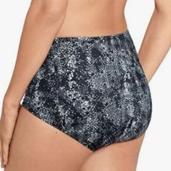 MIRACLESUIT Women's Dragonstone Norma Jean Shirred Tummy-Control Swim Bottoms - Picture 3 of 10